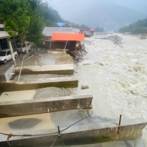 Trout hatchery and farms destroyed by floods in Pakistan