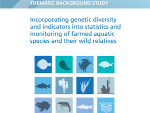 Incorporating genetic diversity of farmed aquatic species and their wild relatives