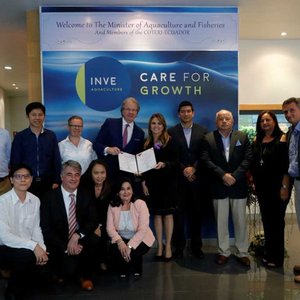 THAILAND - INVE Aquaculture, 1st Asian company to be granted certificate for direct import into Ecuador