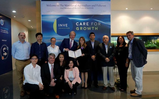 THAILAND - INVE Aquaculture, 1st Asian company to be granted certificate for direct import into Ecuador
